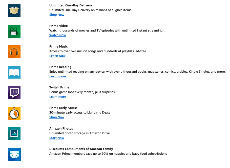 Amazon Prime deals 2019