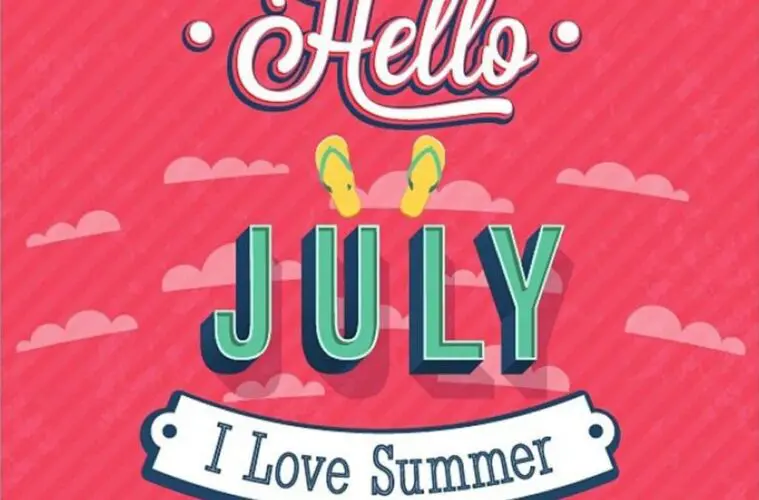 Hello July - Homepage