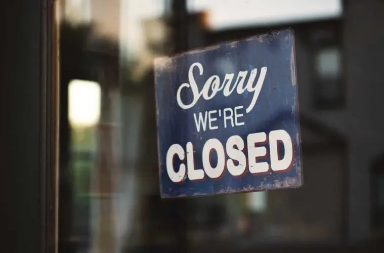sorry-we-are-closed