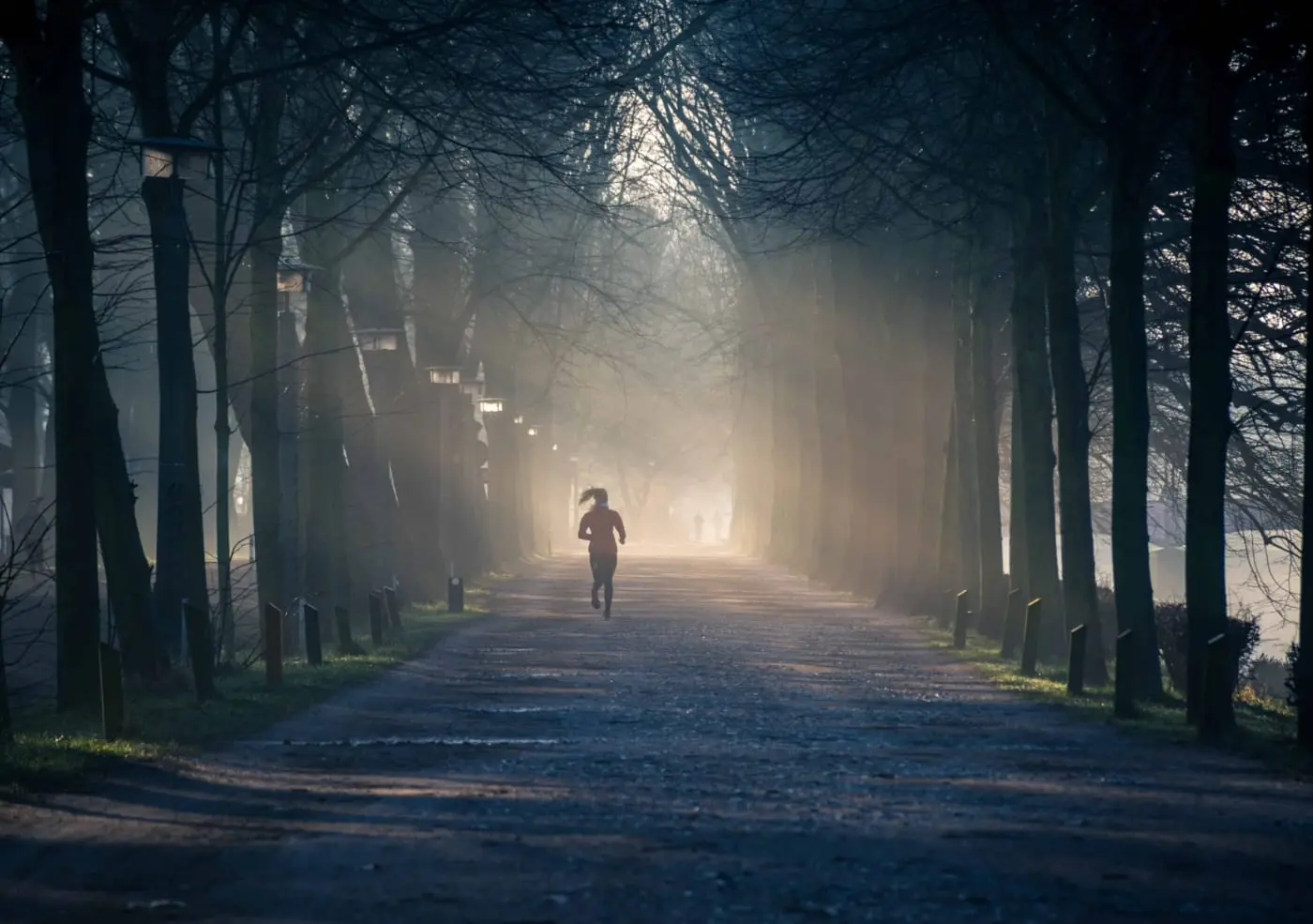 Person running
