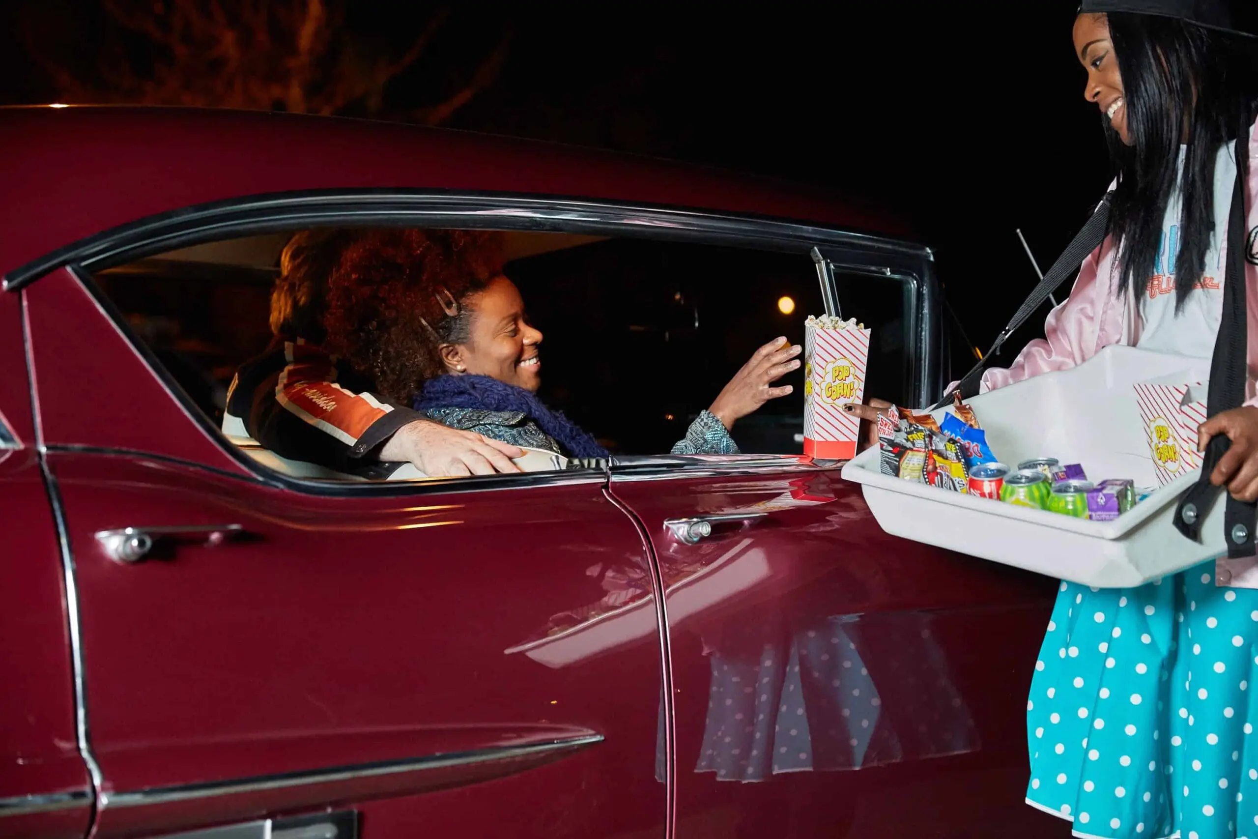 Film Club Drive In popcorn