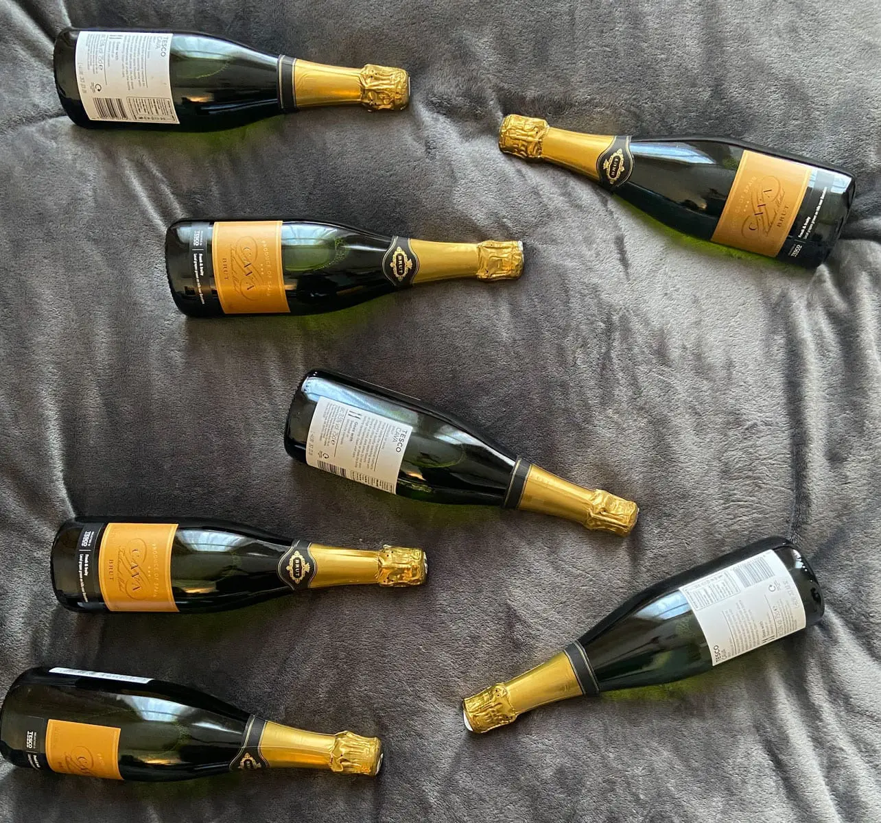 cava bottles