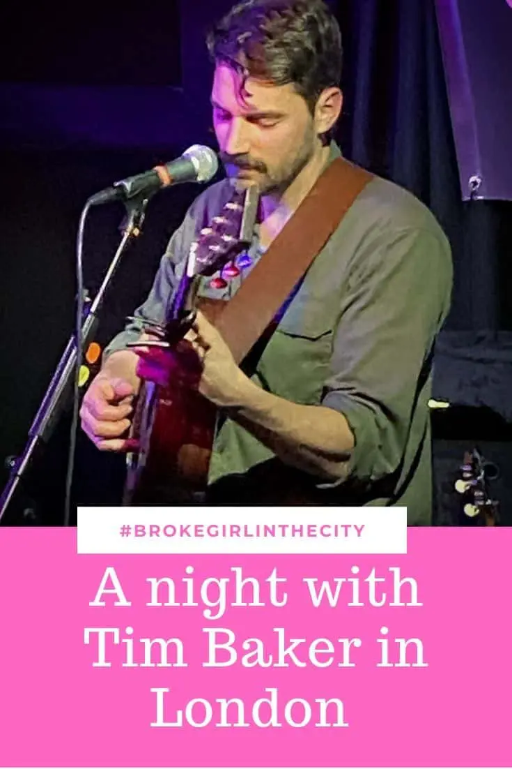 A night with Tim Baker in London