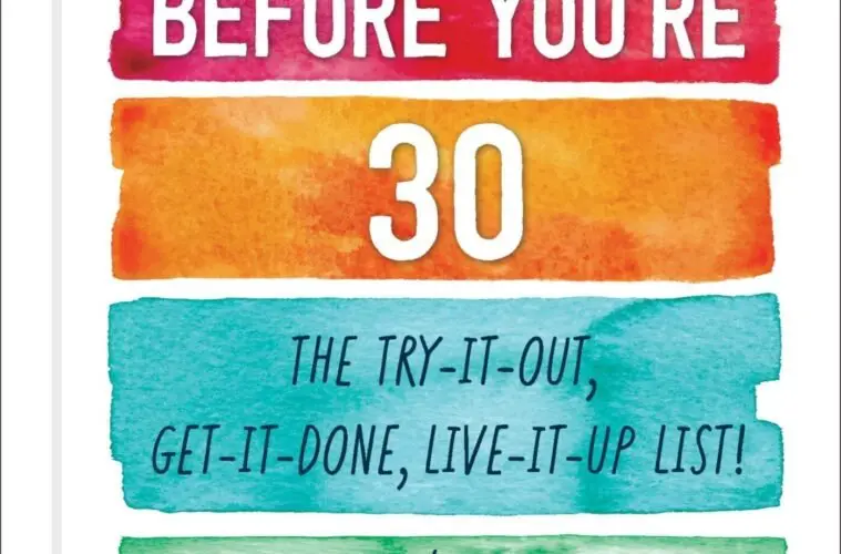 Things To Do Before You're 30 High Res Cover
