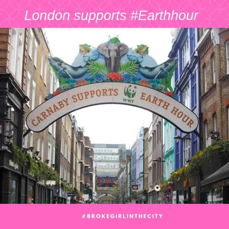 London supports Earth Hour