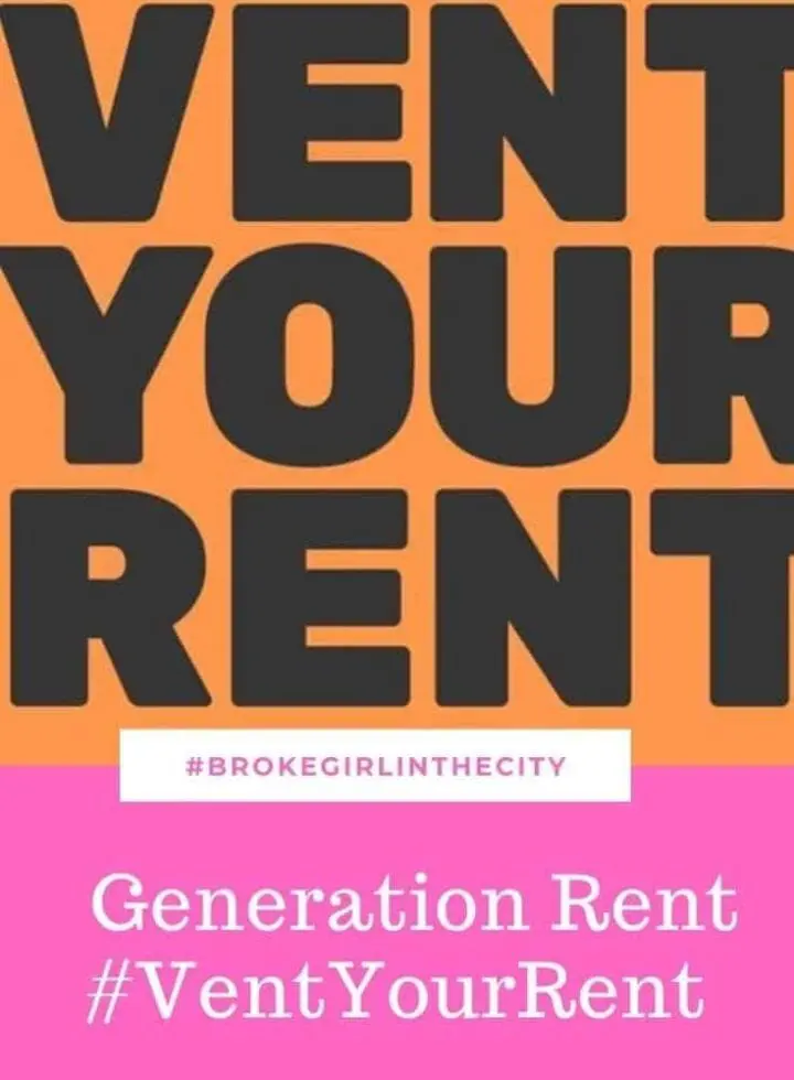 Generation rent #VentYourRent