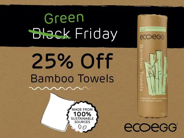 Free Laundry Egg offer for Black Friday weekend - Buy Sustainably