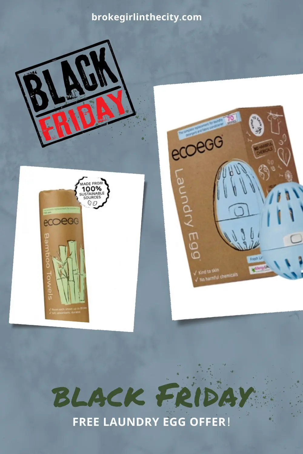 Free Laundry Egg offer for Black Friday weekend - Buy Sustainably