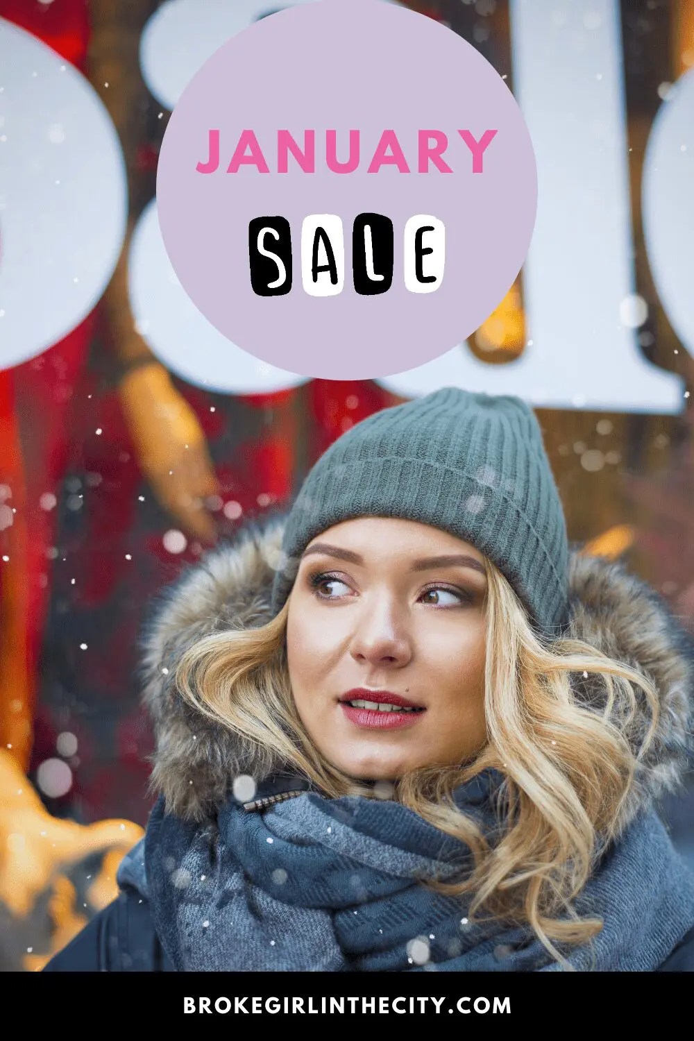 January Sales Pinterest Pin