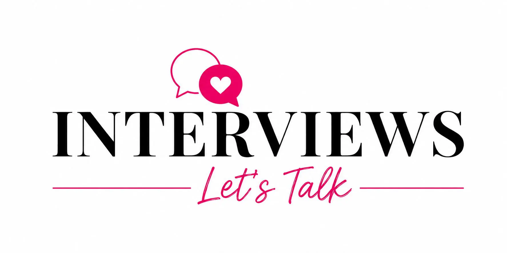 Interviews Lets Talk Logo