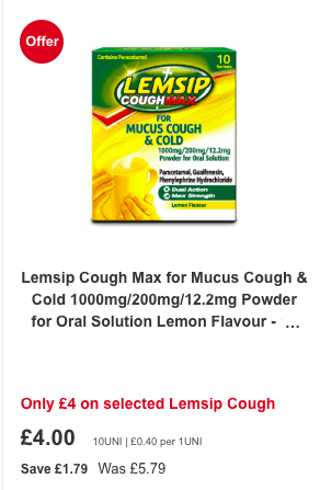 Lemsip Cough Max