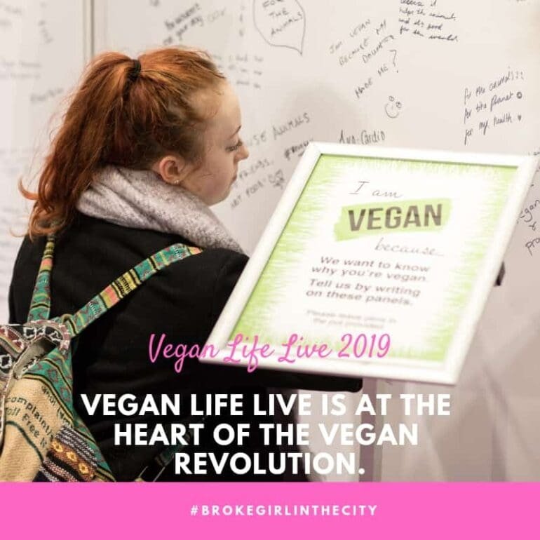 Vegan Life Live 2019 veganlifelive by Broke Girl in the City