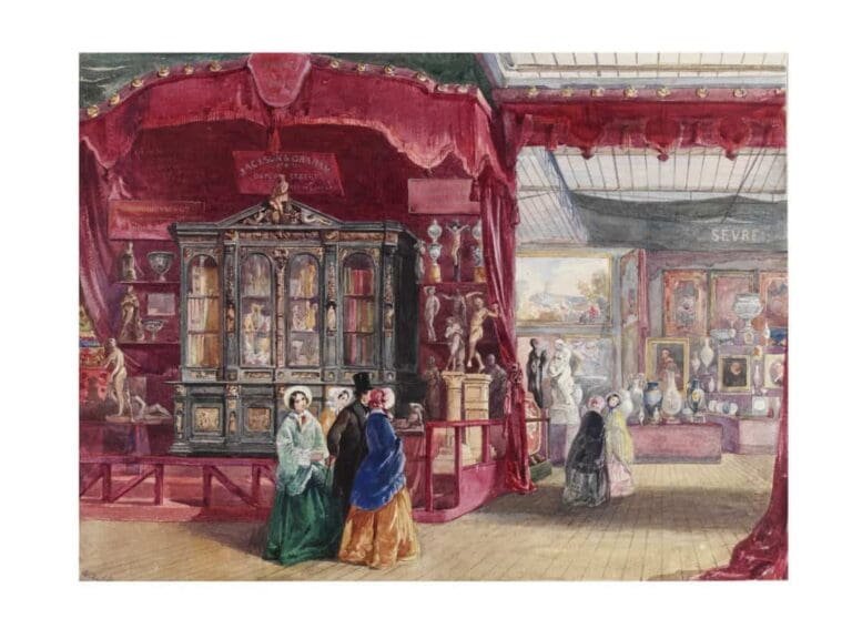 The Great Exhibition of 1851; Crystal Palace, Hyde Park; Watercolour