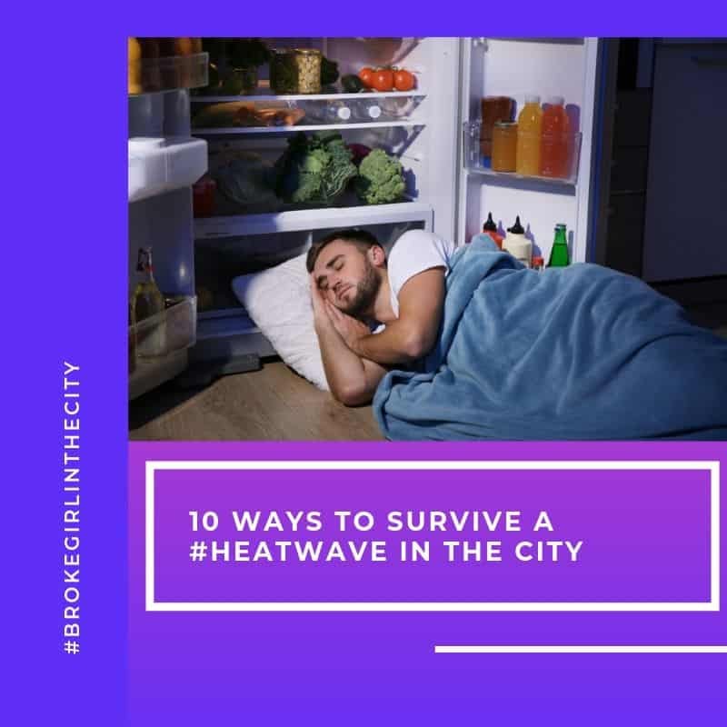 heatwave 10 ways to survive a heatwave in the city