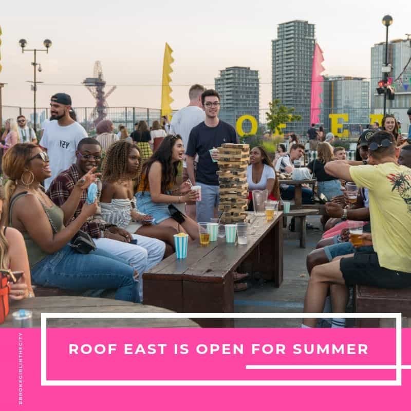 Roof East is open for summer