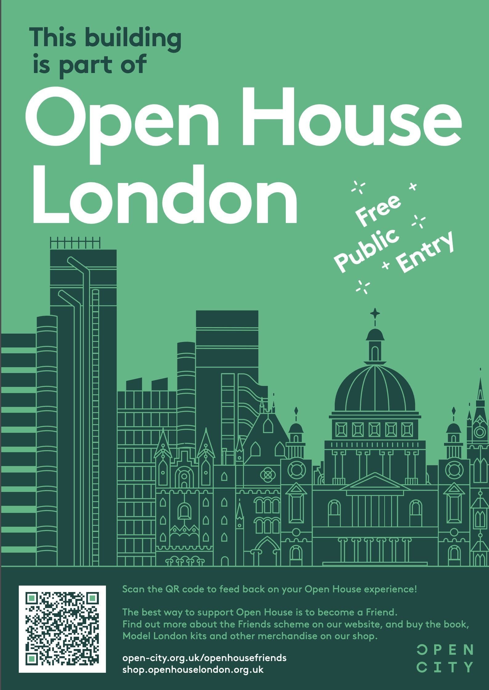 Open House Festival - London 2020 @openhouselondon