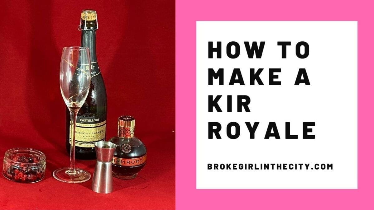 How to make a Kir Royale