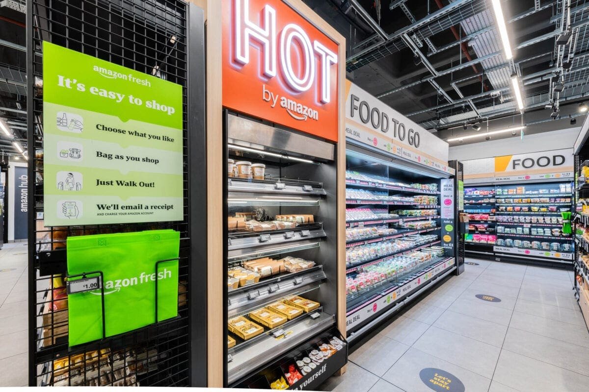 Amazon Fresh opens its first just walk out shopping experience in London