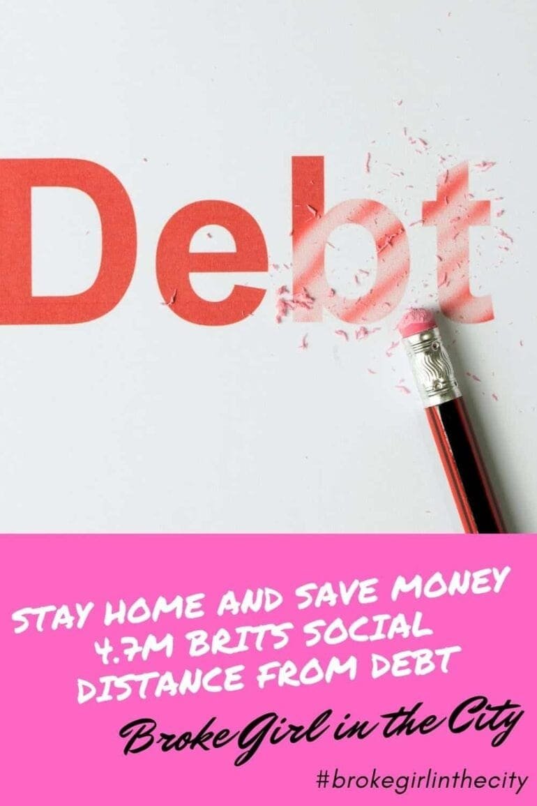 Social distance from debt
