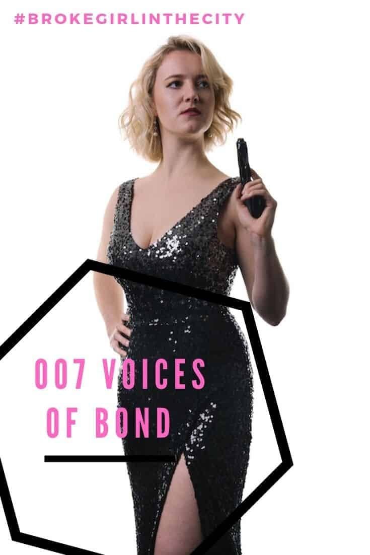 007 Voices of Bond at the Underbelly Festival