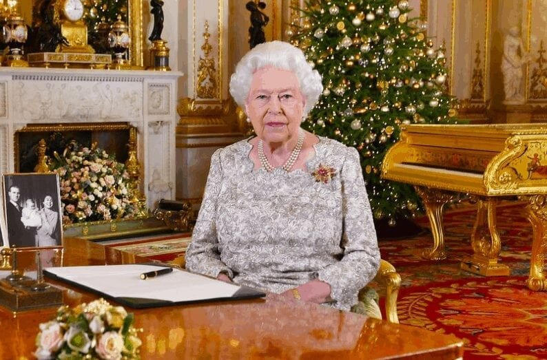 The Queen Christmas