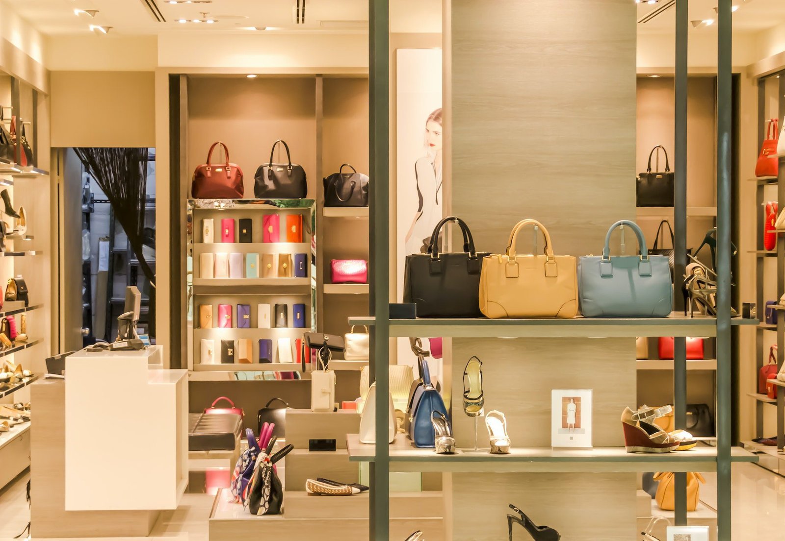 Fendi Luxury Bags and Fashion Brand Shop in Florence, Italy