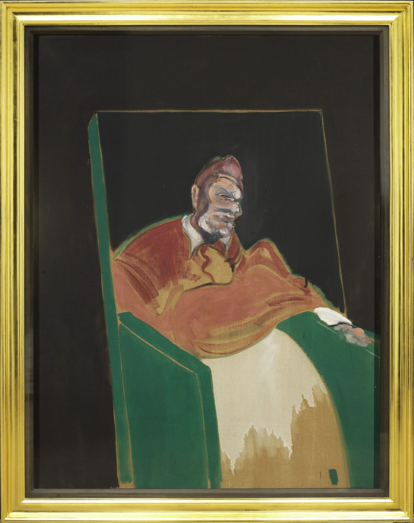 Francis Bacon, Study for a Pope VI, 1961. YAGEO Foundation Collection, Taiwan. (c) The Estate of Francis Bacon. All Rights Reserved. DACS.